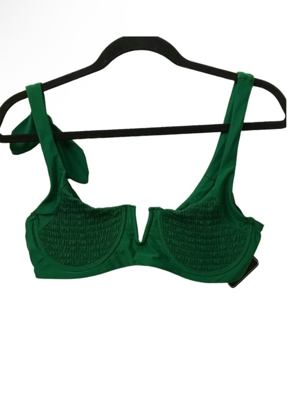 Zaful Green Bikini Top Size US 6